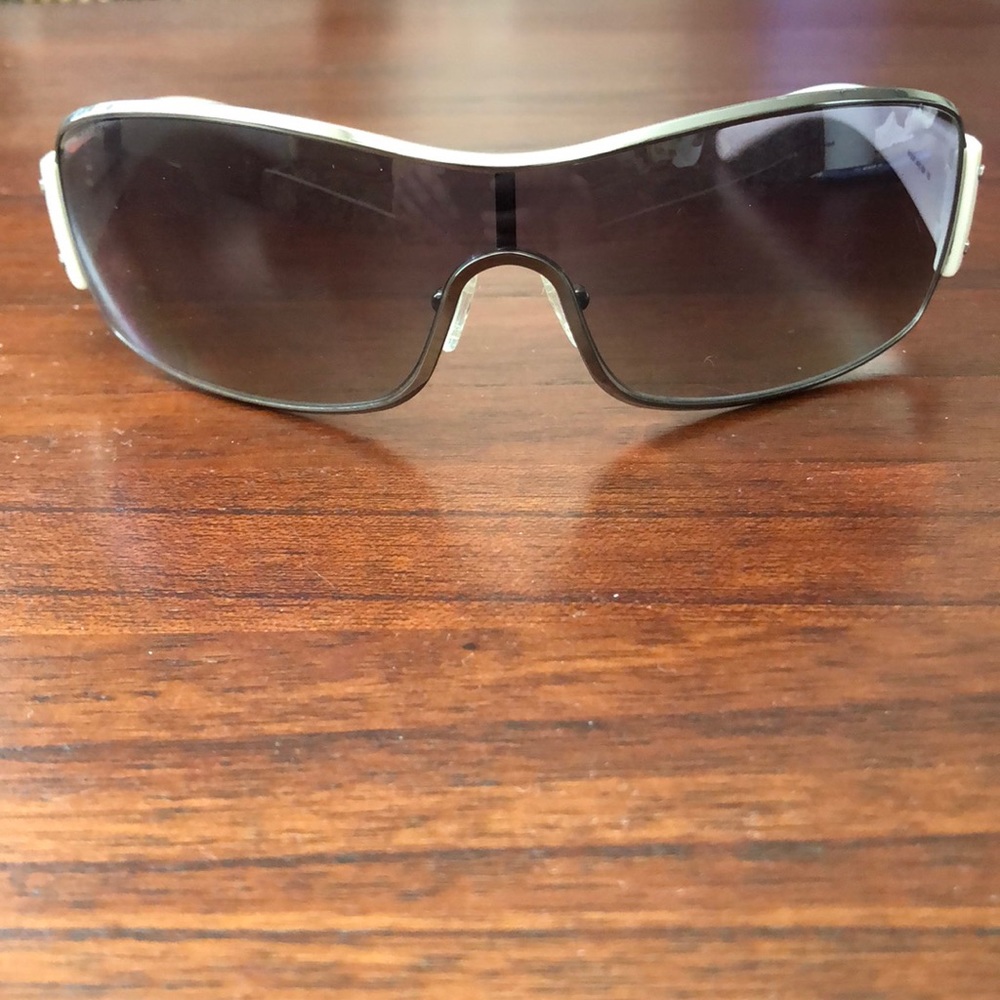 Prada black and white sunglasses